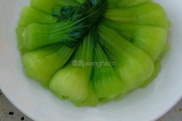 蒜蓉油菜的做法图解12