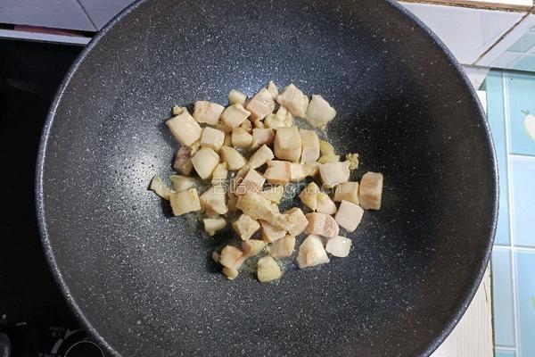 五花肉烀萝卜丁的做法图解5