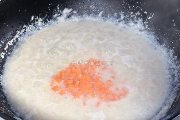 小白菜炖豆渣的做法图解6