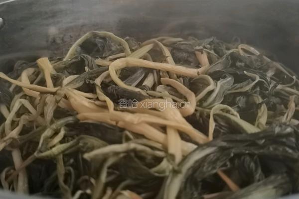 自制梅干菜的做法图解7