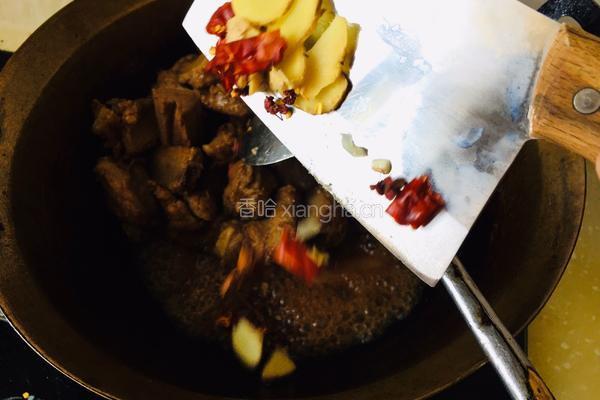 排骨焖面的做法图解7