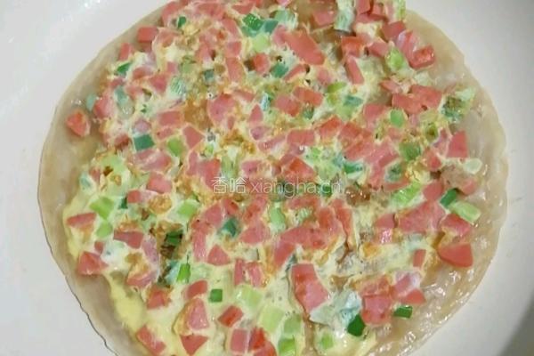 鸡蛋手抓饼的做法图解9