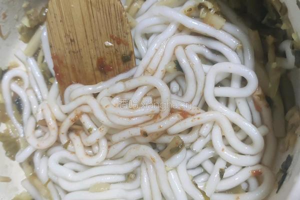 梅菜笋丝拌粉的做法图解7
