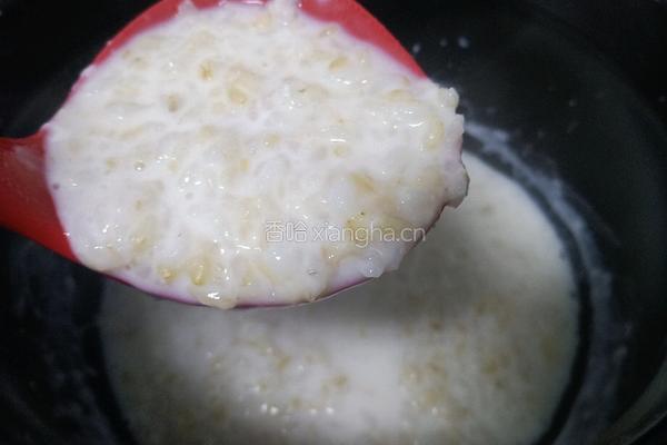 牛奶糙米燕麦粥的做法图解7