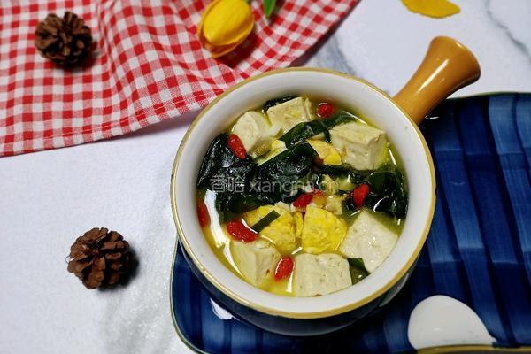 裙带菜豆腐汤的做法图解13