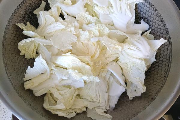 白菜炖豆腐的做法图解5