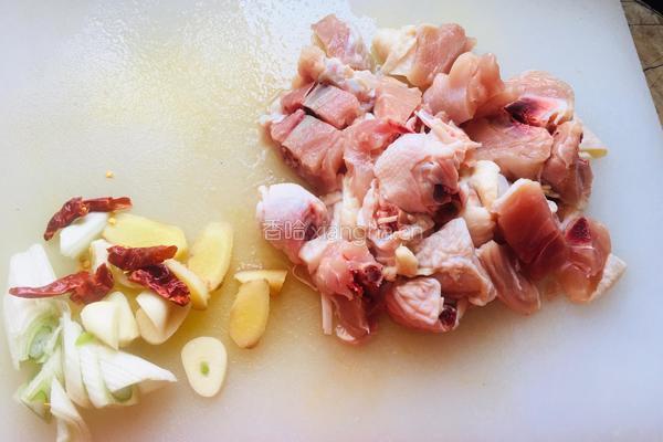 鸡肉土豆炖粉条的做法图解1