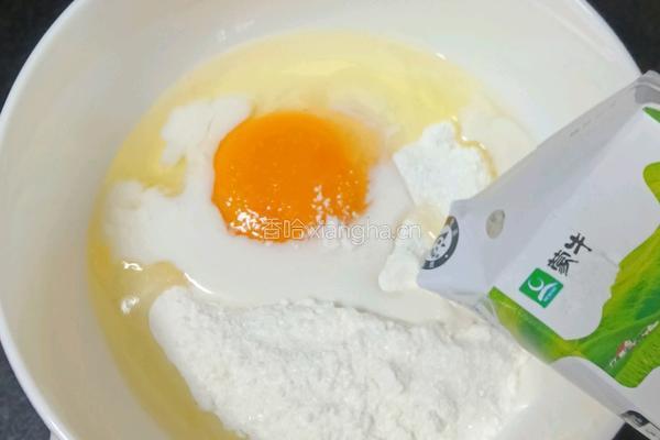 蔓越莓牛奶鸡蛋饼的做法图解5