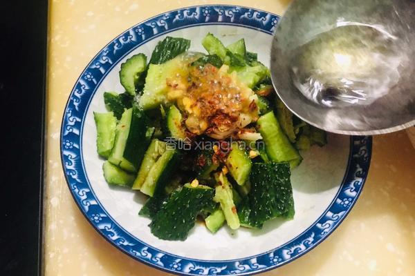 炝拌黄瓜的做法图解7