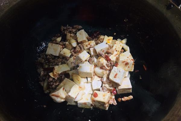 麻婆豆腐的做法图解6