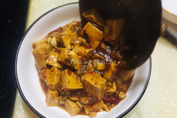 麻婆豆腐的做法图解11