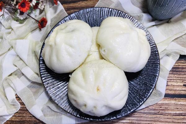 香菇小白菜肉包子的做法图解16