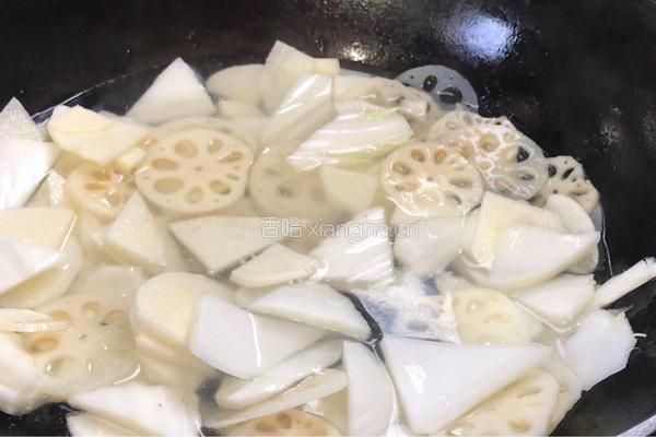 醋溜三白的做法图解6