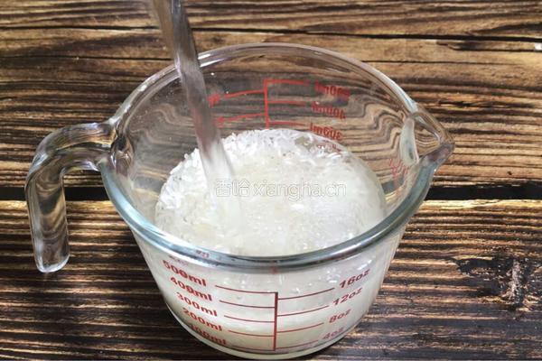 紫薯双米粥的做法图解2