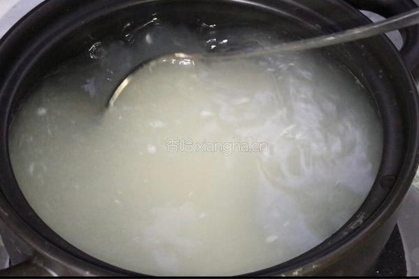 紫薯双米粥的做法图解3