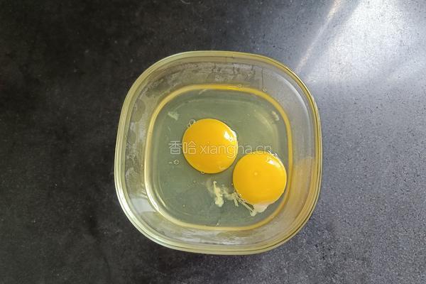 无粉的金针菇鸡蛋饼的做法图解2