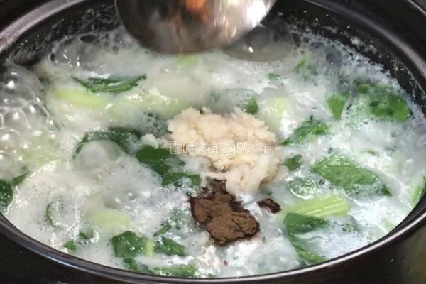 豆渣汤饭的做法图解7