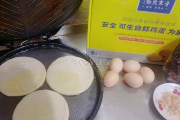 营养鸡蛋肉夹馍的做法图解5