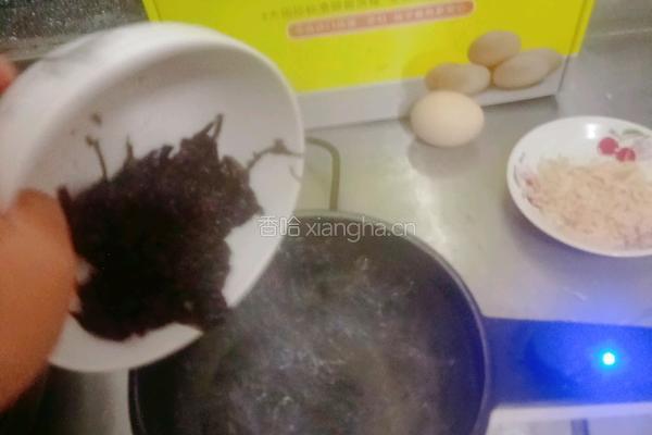 蛋花紫菜汤的做法图解4