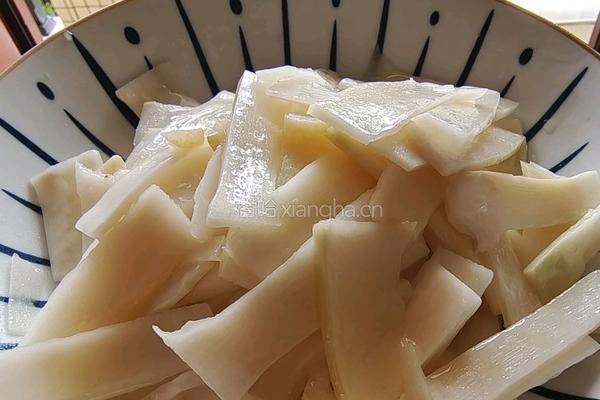 炒酸笋的做法图解10