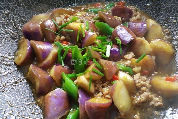 肉末茄子的做法图解14