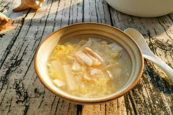 椒香白玉豆腐羹