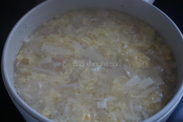 椒香白玉豆腐羹的做法图解11
