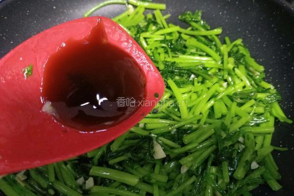 蒜蓉茼蒿的做法图解7