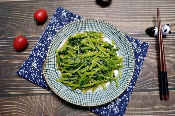 蒜蓉茼蒿的做法图解9