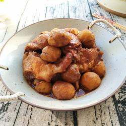 酱焖栗子鸡的做法[图]