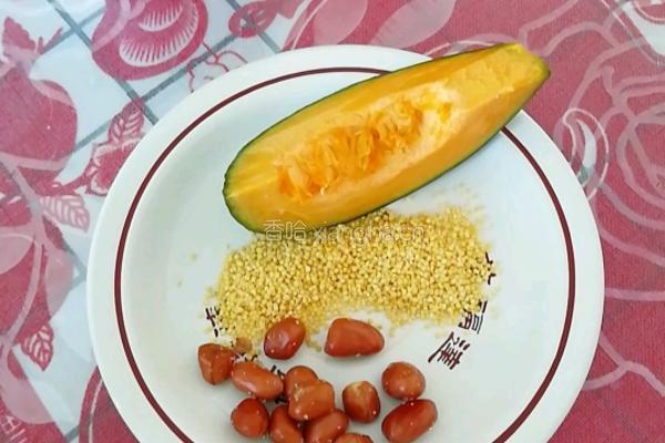 南瓜小米糊的做法图解1
