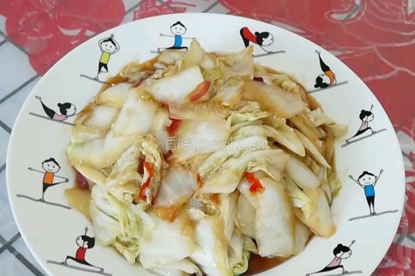 炒白菜的做法图解15
