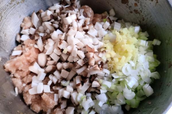香菇鲜肉馄饨的做法图解4