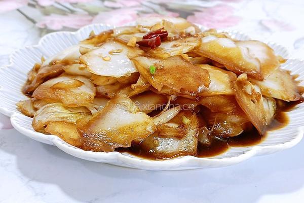 醋溜白菜的做法图解10