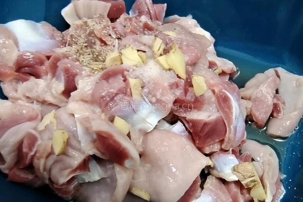 酸辣鸡胗的做法图解8