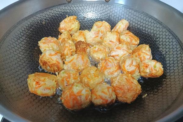 炸萝卜丸子的做法图解11