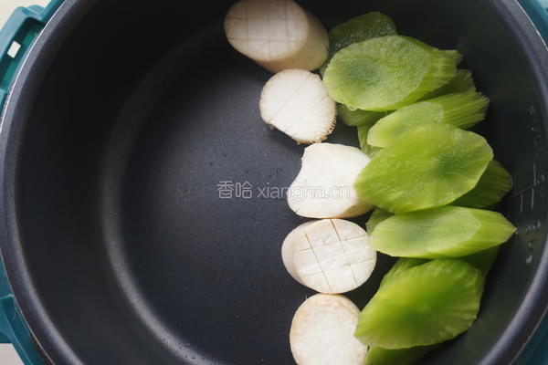韩式部队素火锅的做法图解3