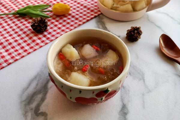 马蹄雪梨银耳汤的做法图解10