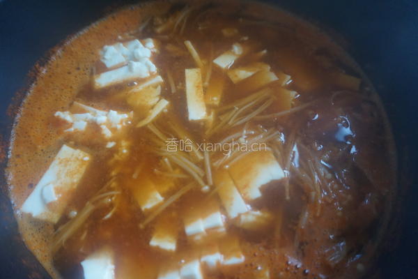韩式辣味豆腐羹的做法图解7