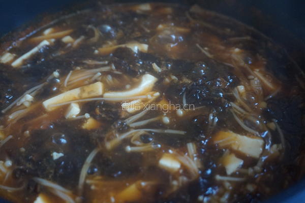 韩式辣味豆腐羹的做法图解10