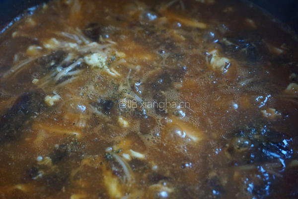 韩式辣味豆腐羹的做法图解12