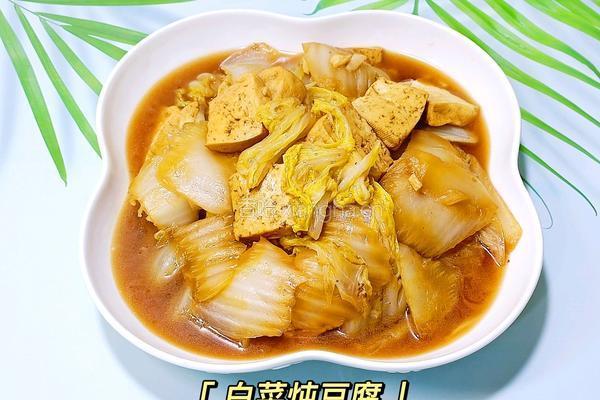 白菜炖豆腐