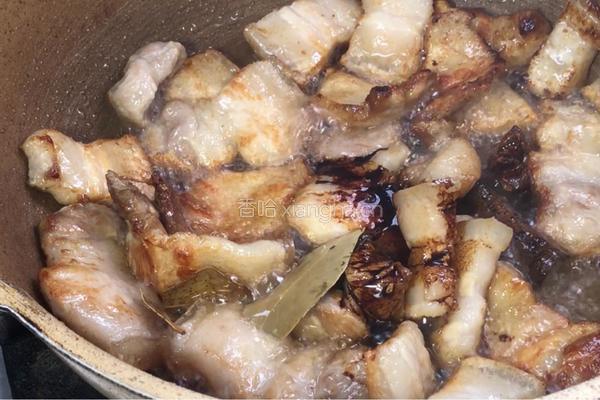 红烧肉炖莲藕的做法图解7
