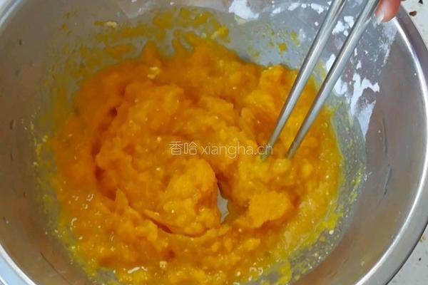南瓜豆沙饼的做法图解5