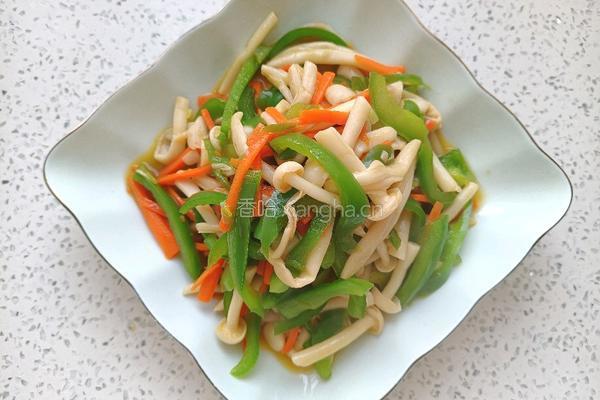 素炒白玉菇的做法图解9
