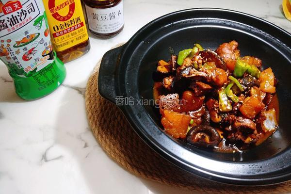 酱香鸡腿香菇焖土豆的做法图解11