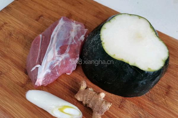 滑肉冬瓜汤的做法图解1