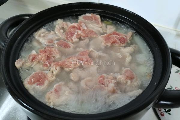 滑肉冬瓜汤的做法图解7