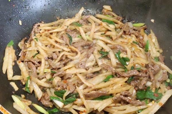 萝卜丝牛肉的做法图解8