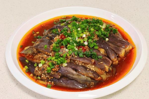 凉拌茄子的做法图解8